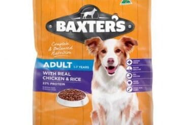 baxter's dog food