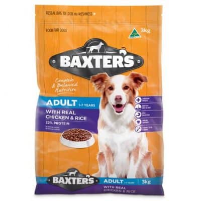 baxter's dog food