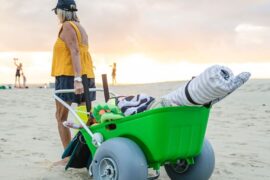 beach trolley