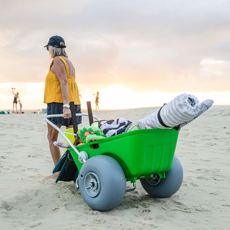 beach trolley