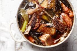 beef bone broth soup