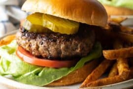 beef burger patty recipe