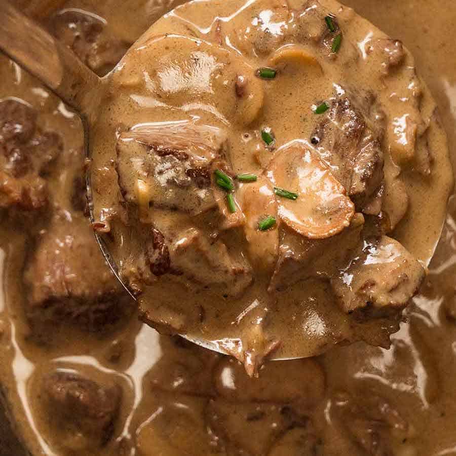 beef stroganoff recipes slow cooker