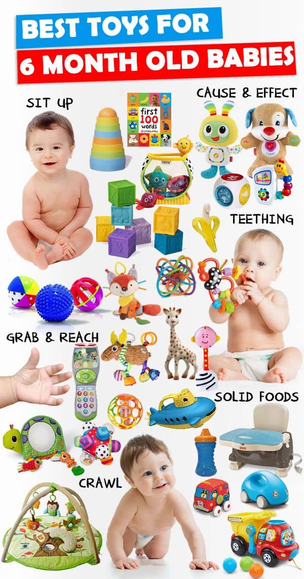 best 6 month old toys