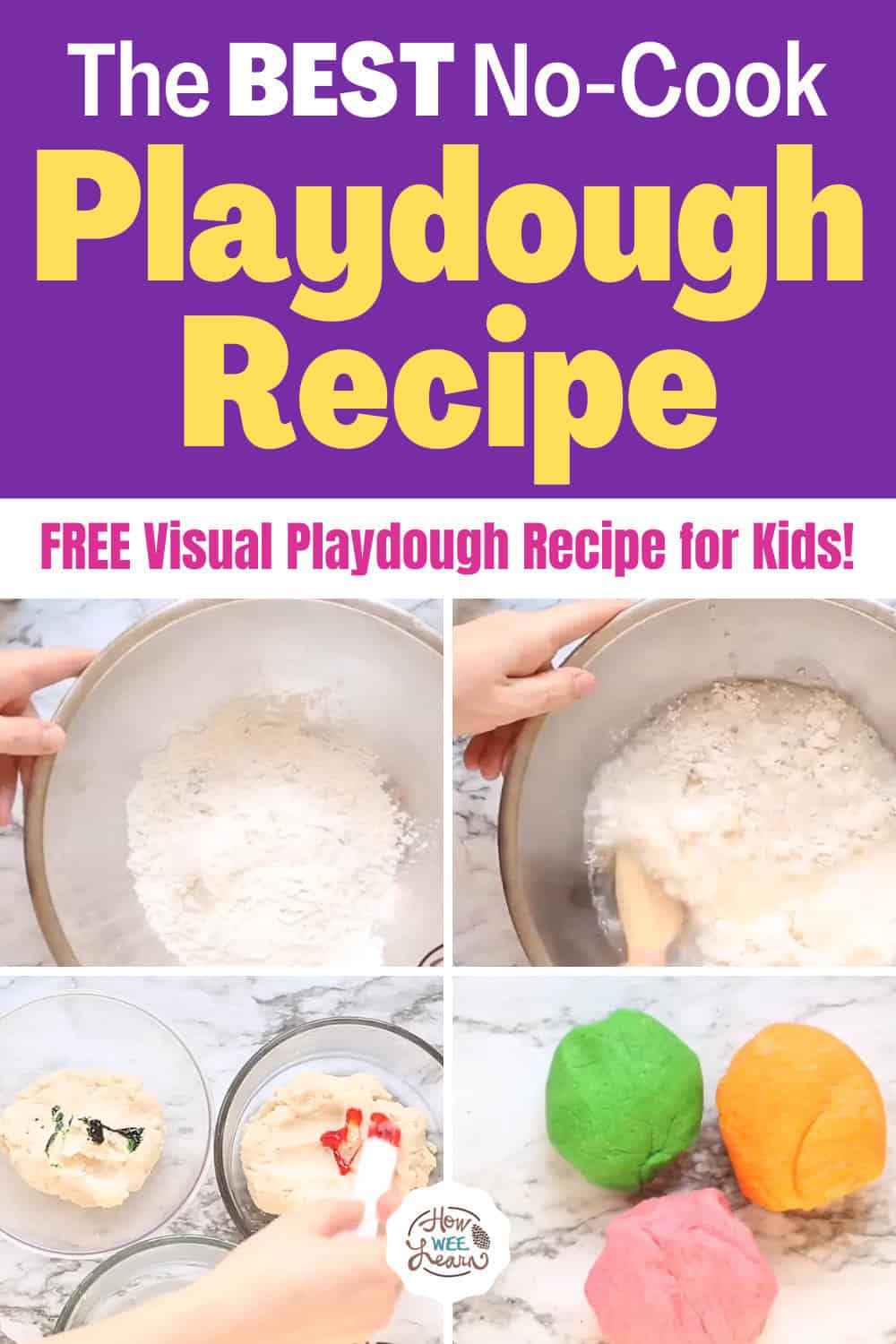 best playdough recipe no cook