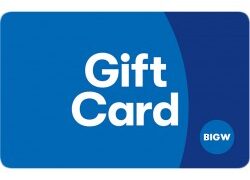 big w gift card