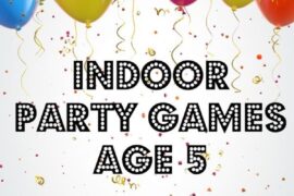 birthday party games 5 year olds