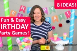 birthday party games and ideas