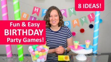 birthday party games and ideas