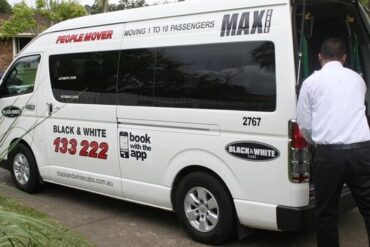 black and white cabs