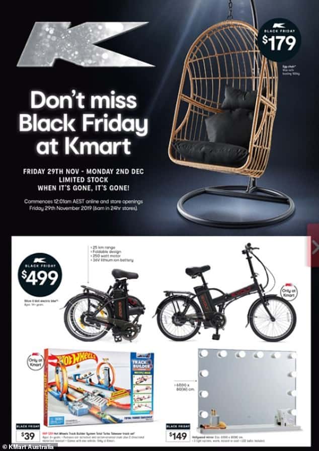 black friday sale kmart