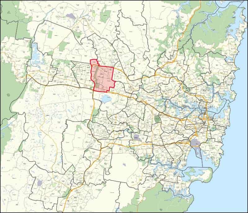 blacktown electorate sydney