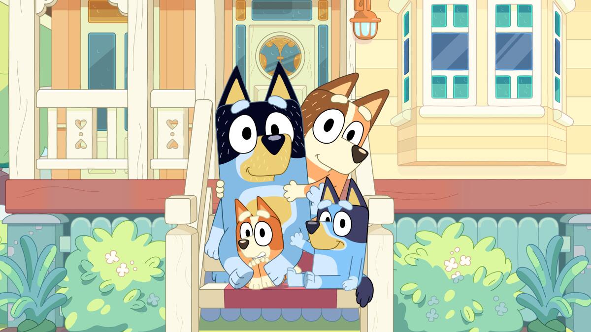 bluey's house