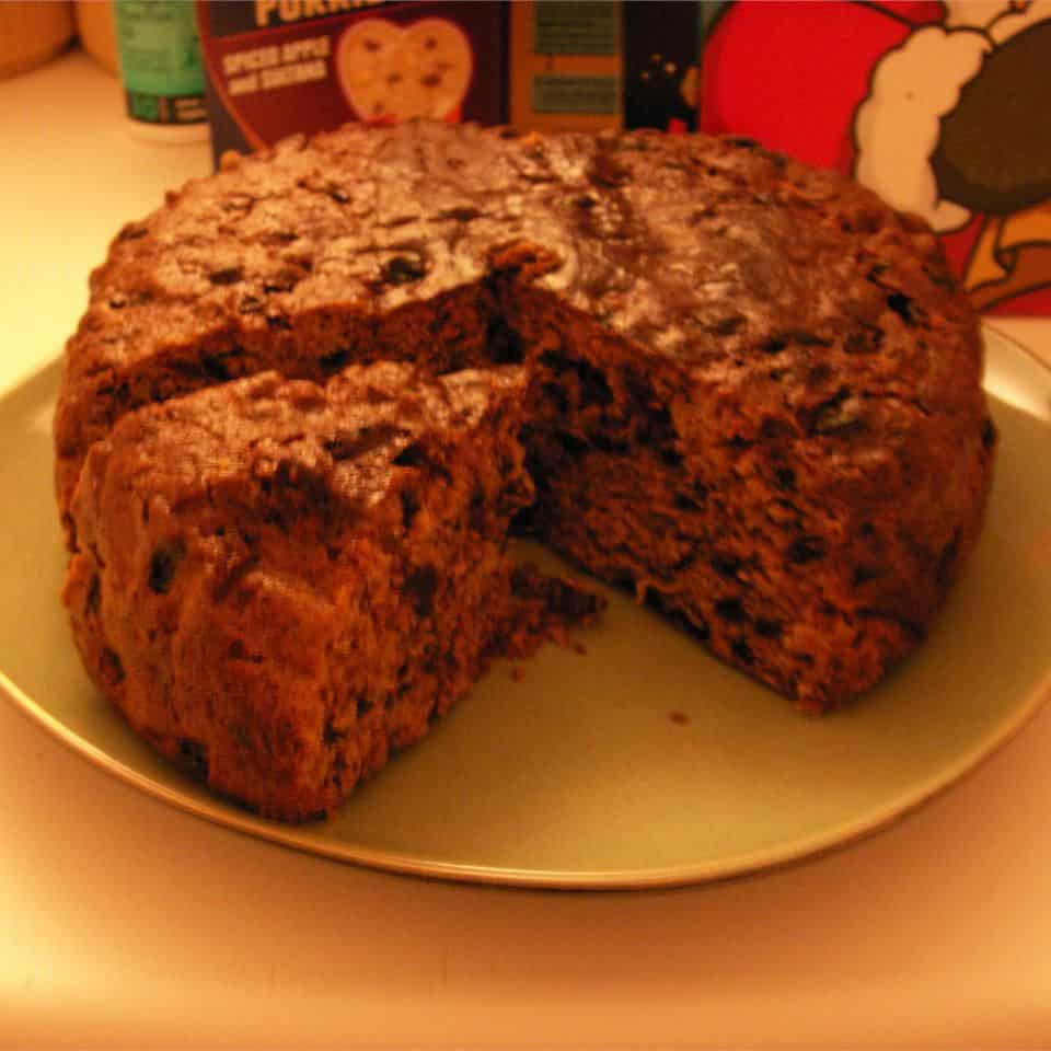 boiled fruit cake