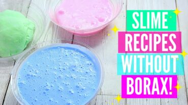 borax for slime