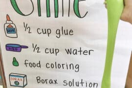 borax slime recipe