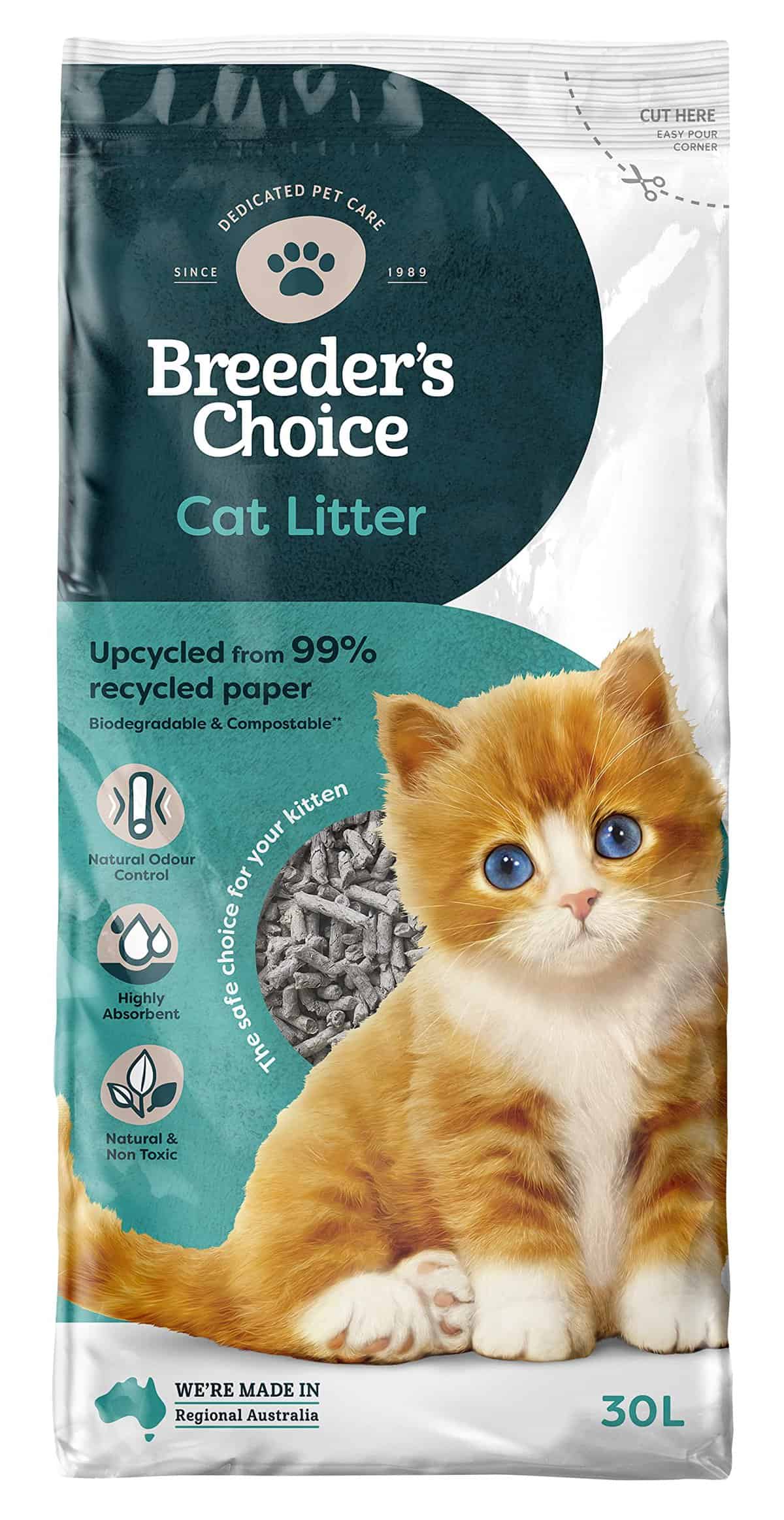 breeders choice kitty litter