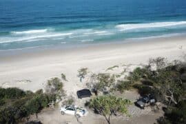 bribie island camping