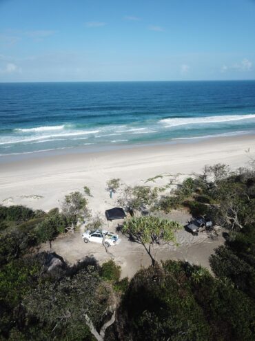 bribie island camping