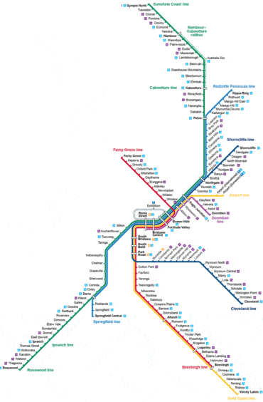 brisbane city train map