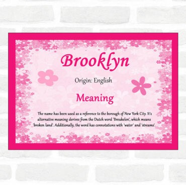 brooklyn name meaning