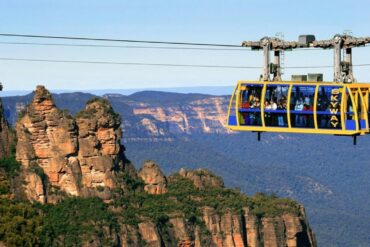 cable car blue mountains