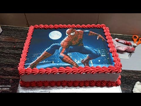 cake spider man