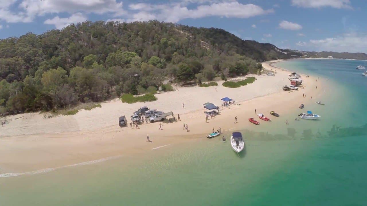 camp moreton island