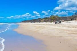 camping at bribie island