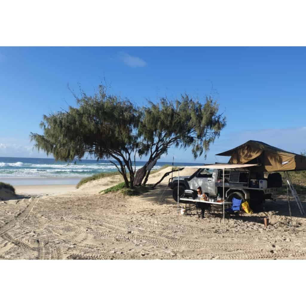 camping at double island point