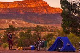 camping in flinders ranges