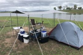 camping wivenhoe dam