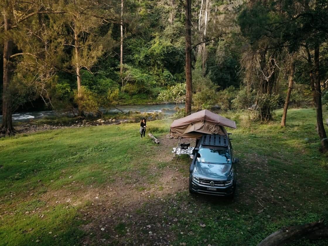 campsite qld