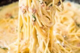 carbonara cream recipe