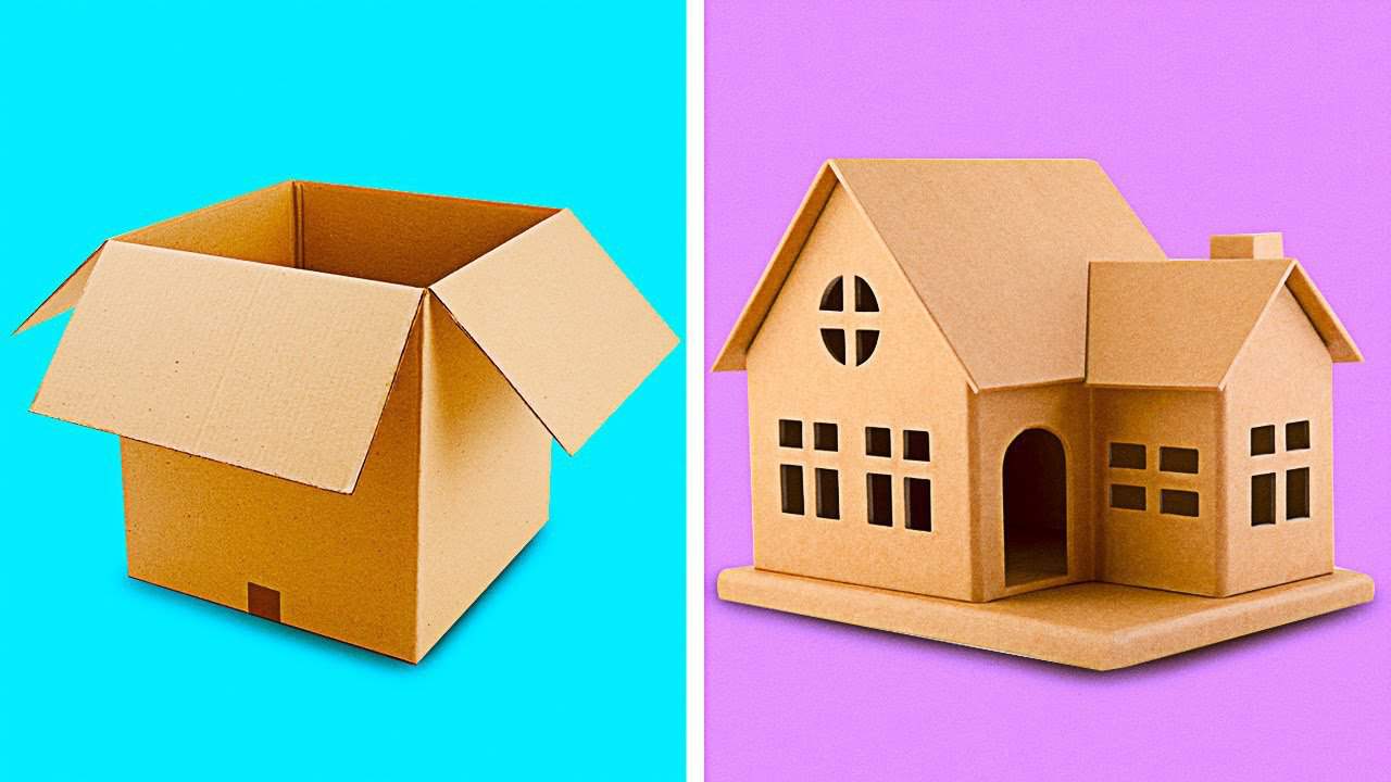 cardboard craft easy