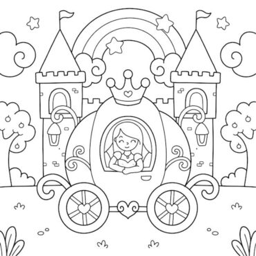 castle colouring