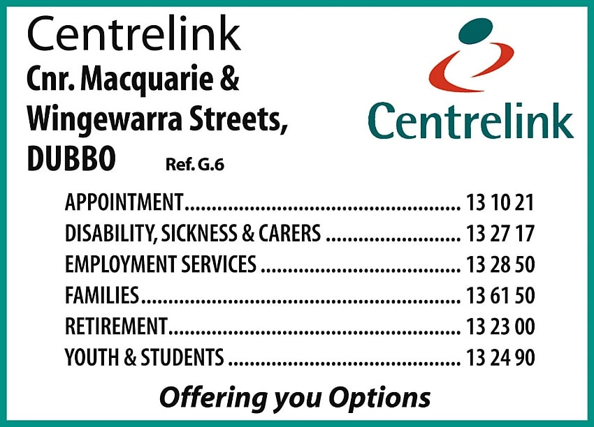 centrelink contact phone number