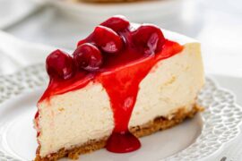 cheesecake slice