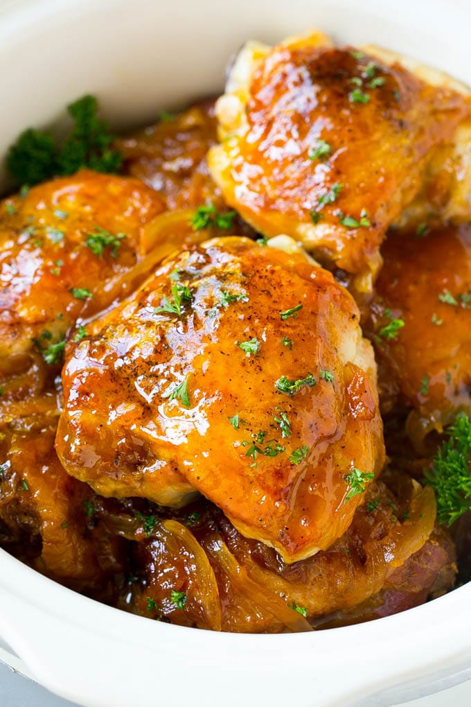 chicken apricot slow cooker