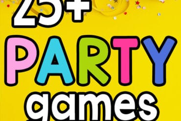 childrens party games indoor