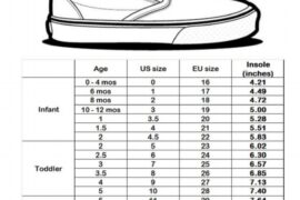 childrens shoe size guide