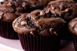 chocolate choc chip muffins