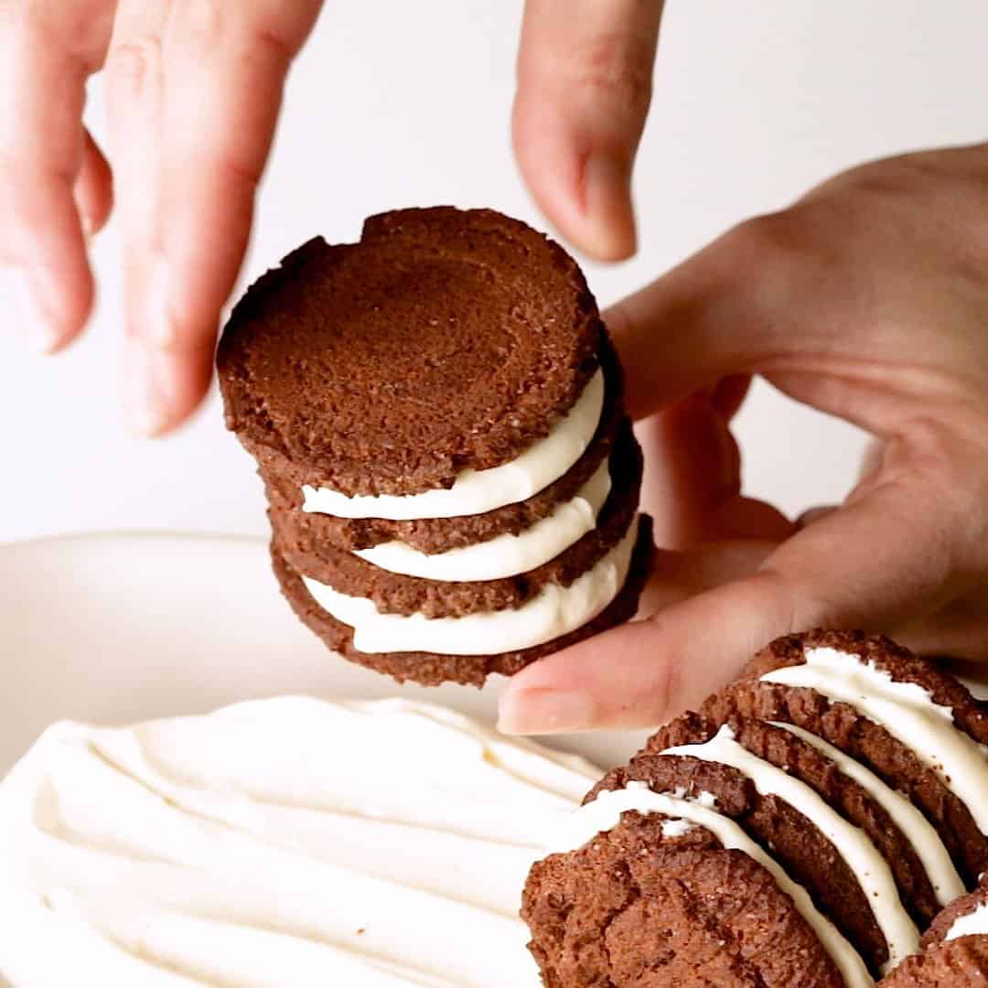 chocolate ripple biscuit