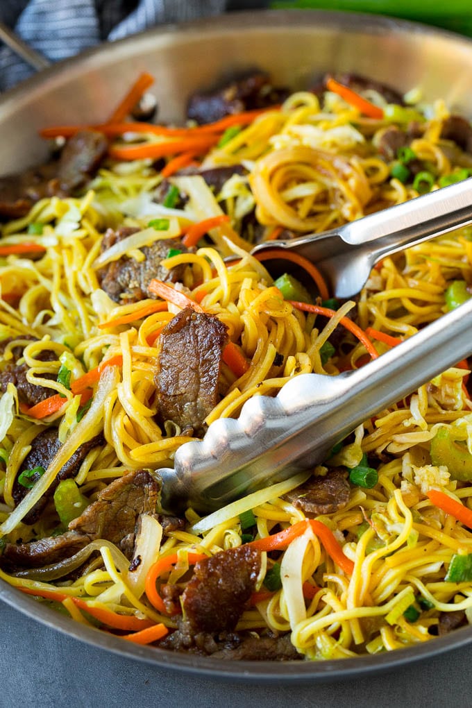 chow mein recipes beef