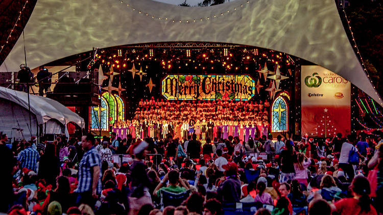 christmas carols around sydney