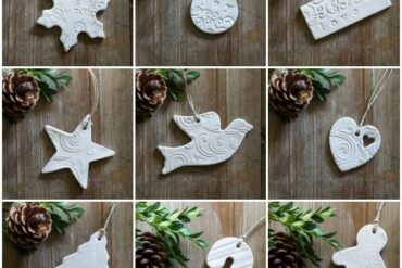 christmas clay decorations