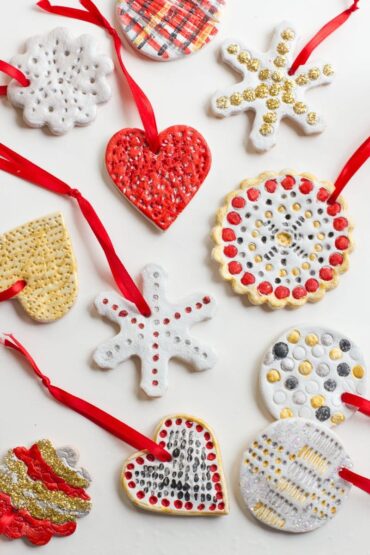 christmas clay ornaments