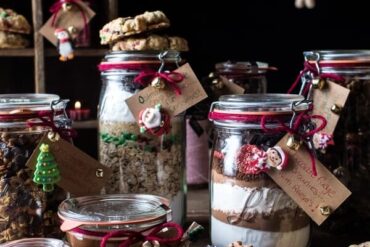 christmas gift jars