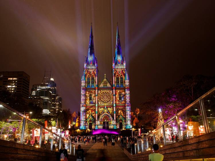 christmas light displays sydney