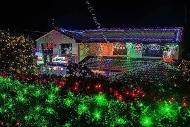 christmas lights castle hill sydney